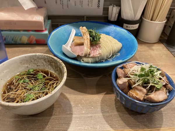 「昆布水つけ麺」@中華そば TORICOの写真