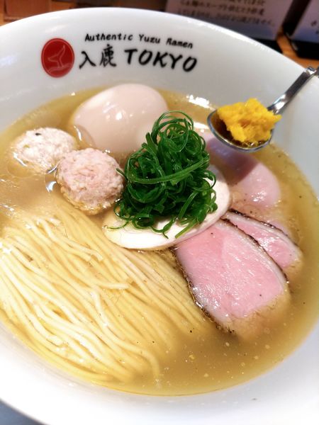 「特製柚子塩らぁ麺」@入鹿（IRUCA）-Tokyo-の写真