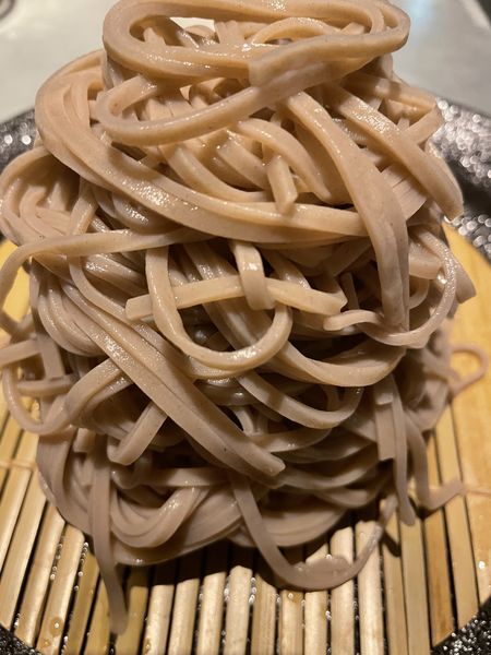 「十割盛り蕎麦」@スタンドソバサンカクの写真