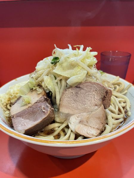 「小ラーメン（にんにく）¥800」@ラーメン二郎 仙川店の写真