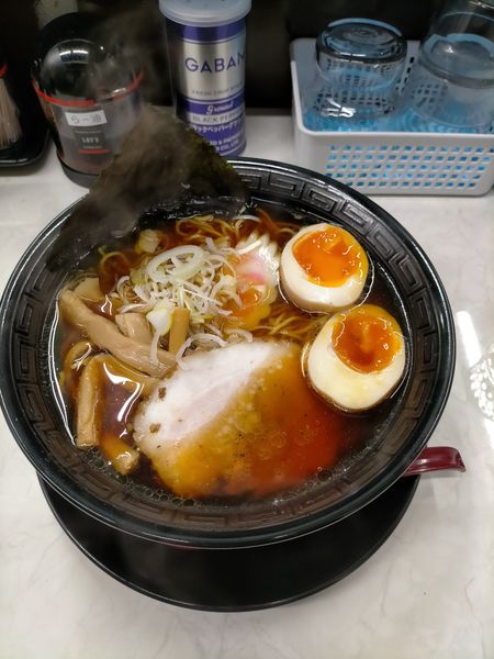 「味玉ラーメン」@麺屋さとちゃんの写真