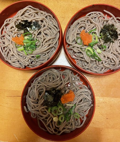 「割子そば」@せいいちそば大黒屋の写真