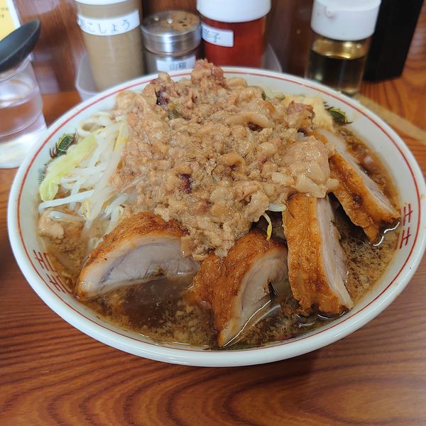 「小豚ラーメン」@ラーメン二郎 亀戸店の写真