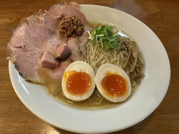 「冬限定・貝の白味噌らぁめん特製」@らぁ麺はうす Sumika0の写真