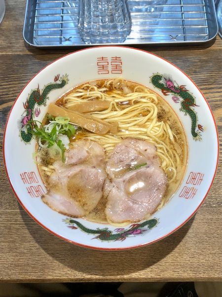 「中華そば大盛（800）」@中華そば専門 白華楼 名駅店の写真