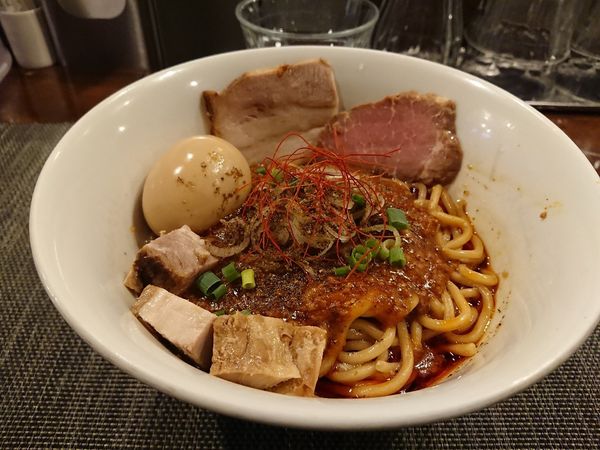 「麻婆まぜそば」@らぁ麺 やまぐち 辣式の写真