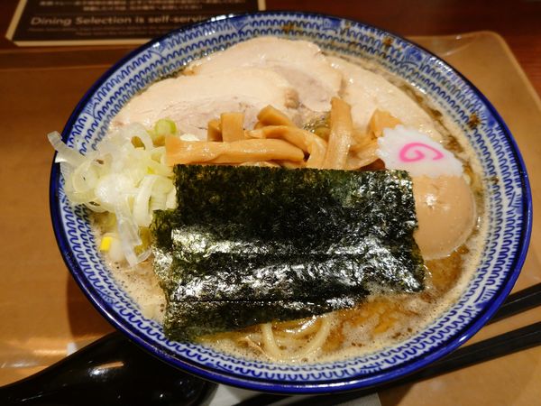「特製中華そば（1,200円）」@白楽 栗山製麺 ラゾーナ川崎店の写真