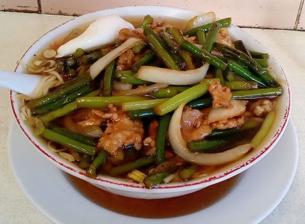 「スタミナラーメン　大盛り」@中華 美山の写真