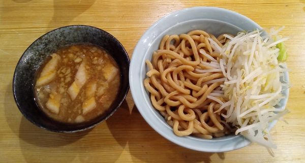 「つけえぼし麺　大盛　にんにく」@えぼし麺 菜良の写真