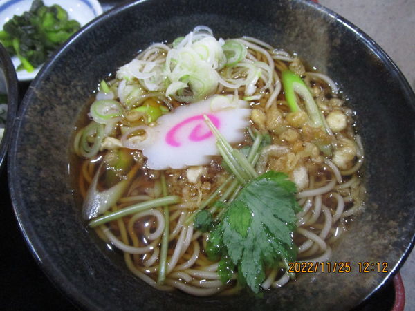 「ソースカツ丼とたぬき蕎麦セット 900円」@蕎麦処 とさきやの写真