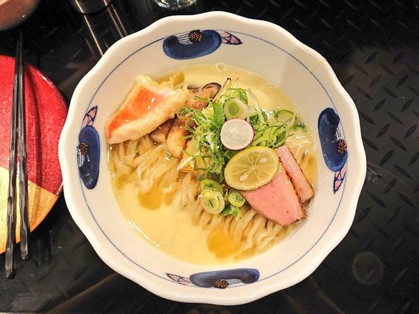 「【限定ラーメン】八咫烏 和麺2022 FiNAL 金目鯛と鴨」@トーキョーニューミクスチャーヌードル 八咫烏 CHIKARABOの写真