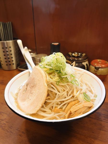 「もやしラーメン」@拉麺 梅太郎の写真