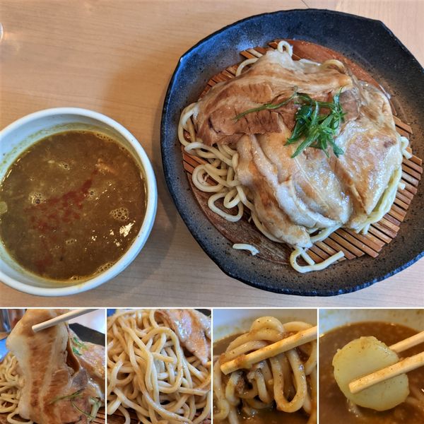 「とろ肉カレーつけ麺　1150円」@とろ肉つけ麺 魚とんの写真