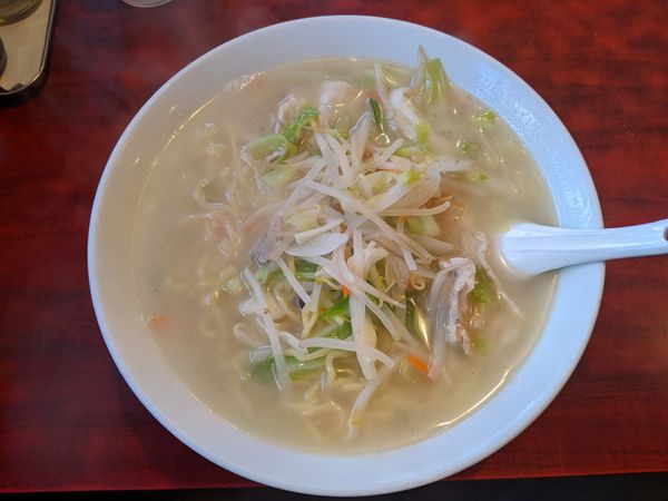 「野菜タンメン:700円」@中華料理 家宴の写真