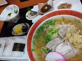 「ラーメン定食(1050)」@旬の料理・中華そば きんぐの写真