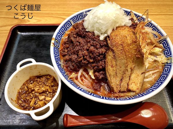 「旨辛角ふじそば（1050円）」@つくば麺屋こうじの写真