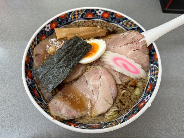 「正油拉麺1,080円」@玉川大盛軒の写真