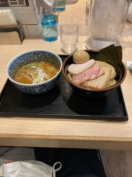 「特製濃厚魚介つけ麺中盛」@麺屋 一燈の写真