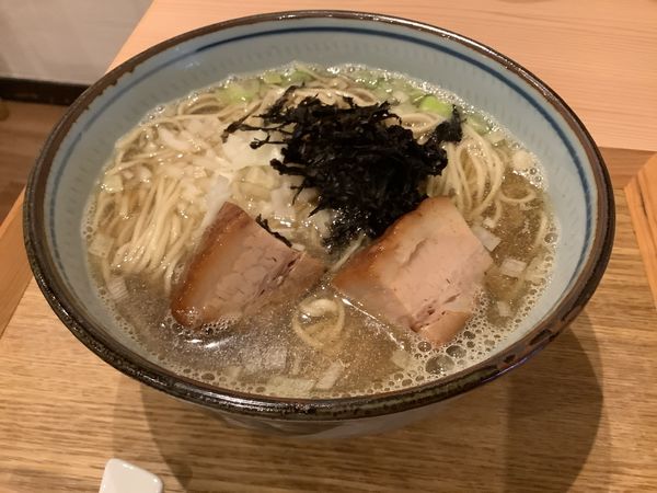 「いりこ蕎麦　1000円」@中華蕎麦 時雨の写真
