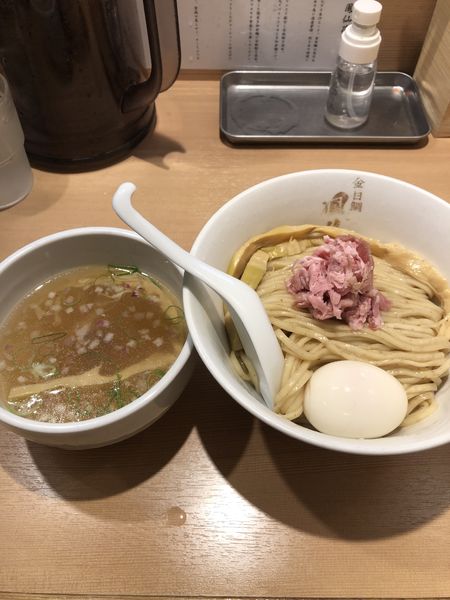 「つけ麺(大盛り)」@らぁ麺 鳳仙花の写真