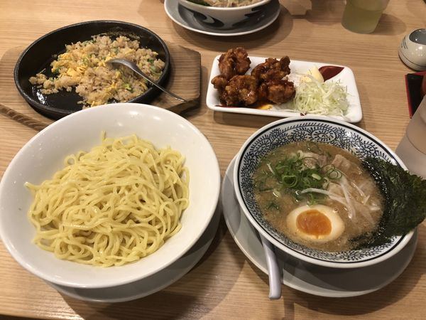 「肉そばつけ麺」@丸源ラーメン 大宮バイバス宮原店の写真