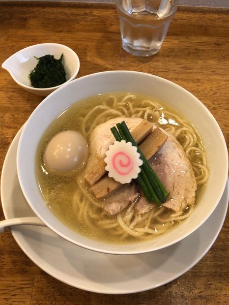 「中華そば(塩)」@味六屋の写真