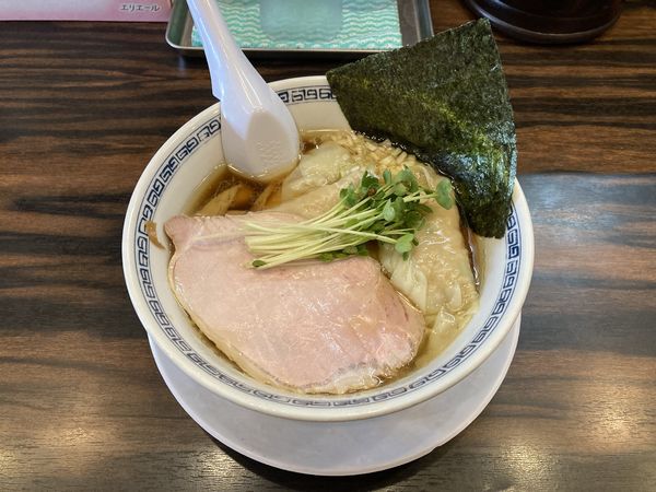 「ワンタン麺」@稲荷屋の写真