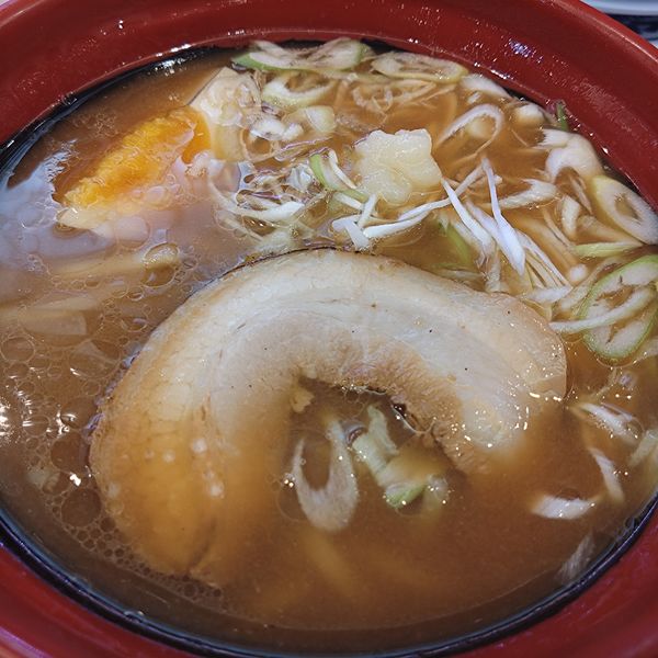 「7種の魚介の濃厚味噌らーめん450円他」@無添 くら寿司 市川インター店の写真
