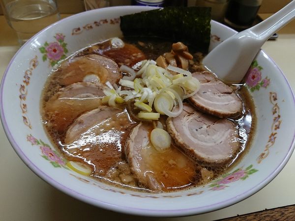 「チャーシュー麺 にぎり」@東京ラーメン マリオンの写真