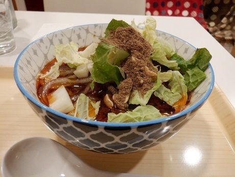 「辛い　当店オリジナル　酸辣粉」@辣上帝の写真