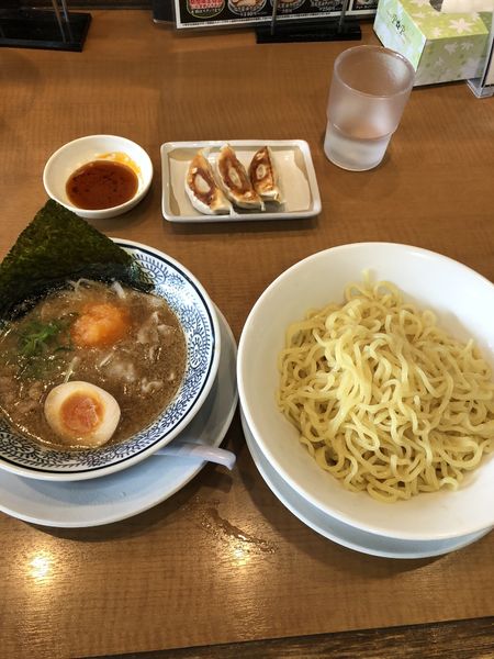 「肉そばつけ麺(大盛り)」@丸源ラーメン 川口芝店の写真