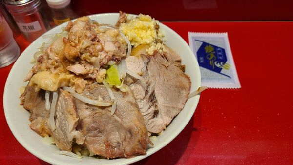 「塩汁なし」@ラーメン二郎 西台駅前店の写真