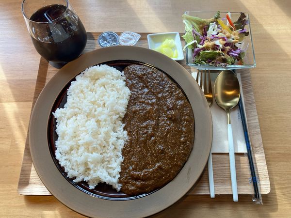 「牛すじカレー(モーニング)500円」@Royal Curryの写真