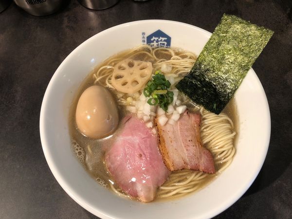 「味玉煮干らーめん」@西永福の煮干箱の写真