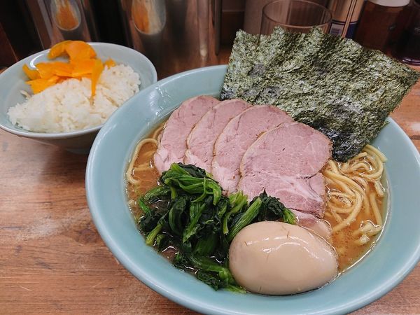 「チャーシューメン」@横浜ラーメン 武蔵家 志木店の写真
