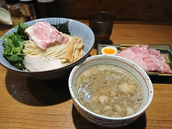 「【限定】濃厚イカつけ麺 特製」@寿製麺よしかわ 川越店の写真