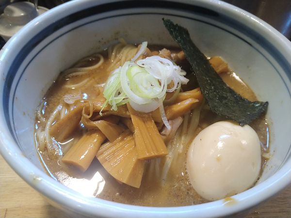 「らーめん＋めんま＋味玉」@こうかいぼうの写真