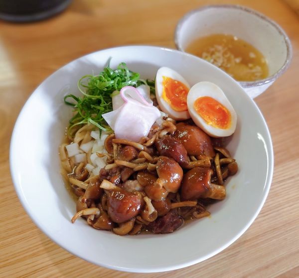 「飛騨なめこの和えつけそば【期間·数量限定】」@麺 㐂色の写真