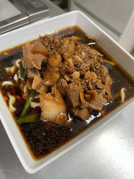 「すた満そば」@元祖スタミナ満点らーめん すず鬼の写真