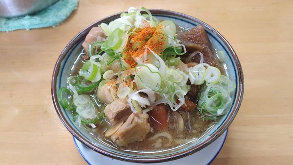 「【11月限定】ゴールデン縞腸味噌煮込み+縞腸増+根野菜」@MENYA 食い味の道有楽の写真