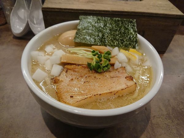 「濃厚ホタテそば」@NOODLE VOICEの写真