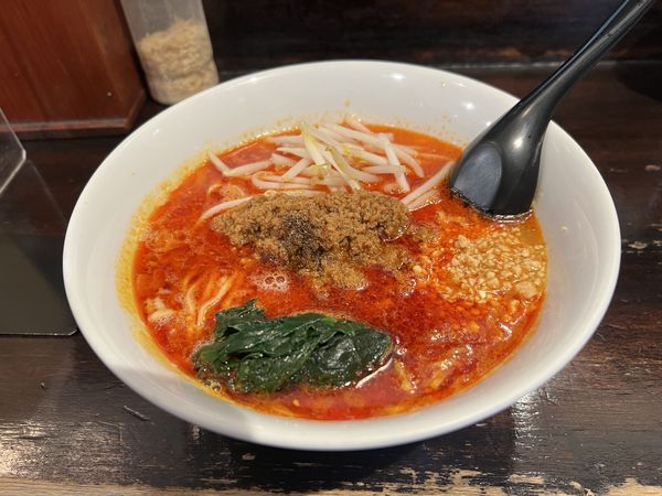 「坦々麺」@自家製麺ほうきぼし 神田店の写真