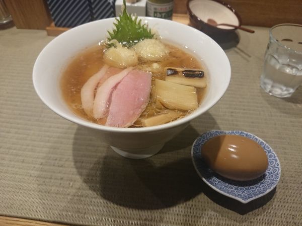 「鴨らーめん 小親子丼」@らーめん 鴨to葱の写真