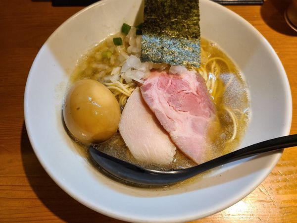 「煮干中華そば 味玉」@亀戸煮干中華蕎麦 つきひの写真