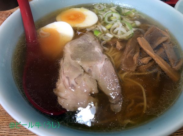 「ラーメン(650円)、チャーハン(700円)」@げんきラーメンの写真