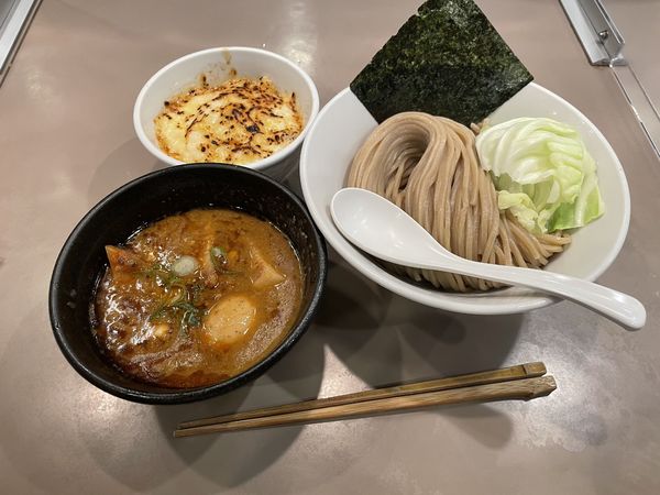 「海老つけ麺味玉入」@つけ麺 五ノ神製作所の写真