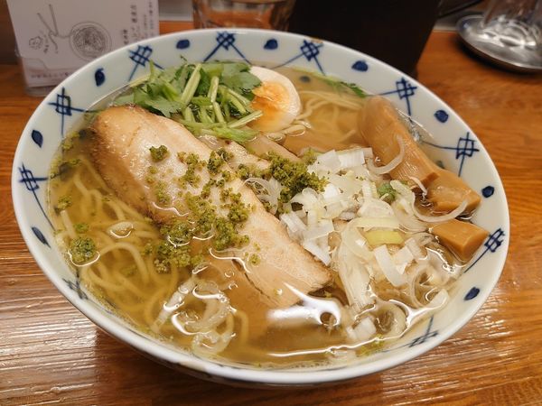 「和風柚子焼豚麺」@麺屋ひょっとこの写真