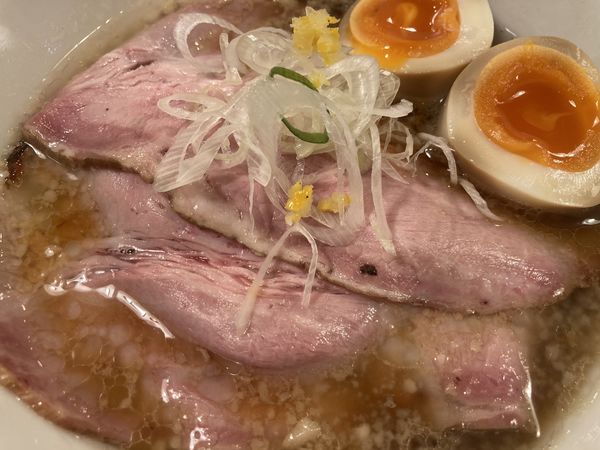 「特製豚そば+和え玉シングル」@中華そば 髙野の写真