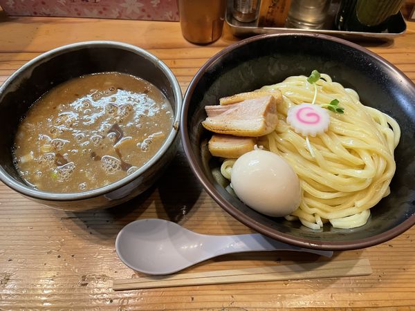 「特製つけ麺」@銀座 朧月の写真