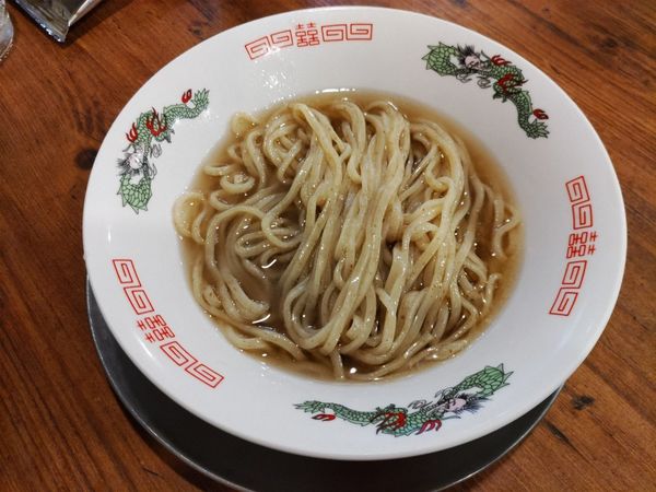 「ポルチーニ＆トリュフオイルラーメン」@立ち呑み居酒屋 金町製麺の写真